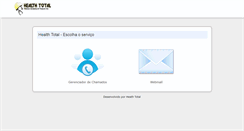 Desktop Screenshot of intranet.healthtotal.com.br