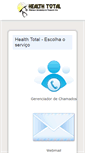 Mobile Screenshot of intranet.healthtotal.com.br